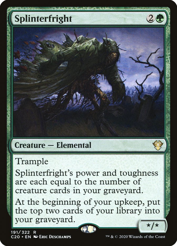 Splinterfright [Commander 2020] | Webway Games