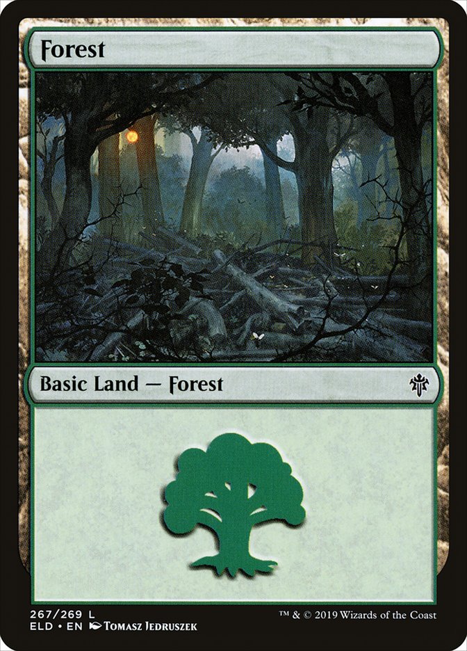 Forest (#267) [Throne of Eldraine] | Webway Games
