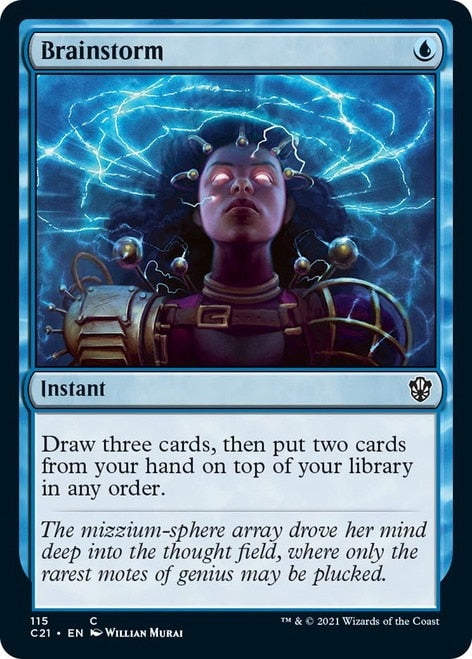 Brainstorm [Commander 2021] | Webway Games