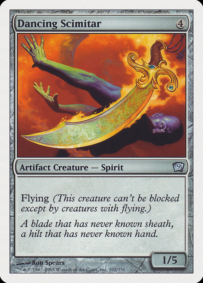 Dancing Scimitar [Ninth Edition] | Webway Games