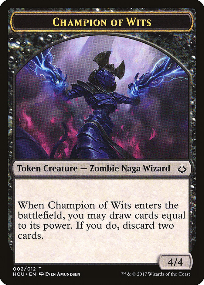 Champion of Wits Token [Hour of Devastation Tokens] | Webway Games