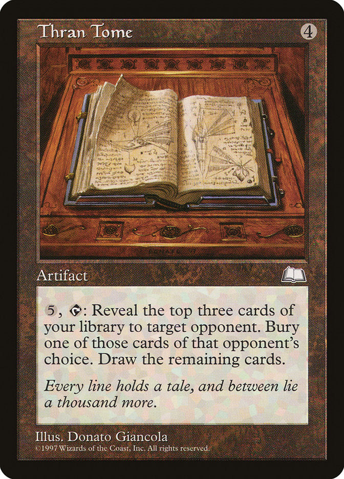 Thran Tome [Weatherlight] | Webway Games