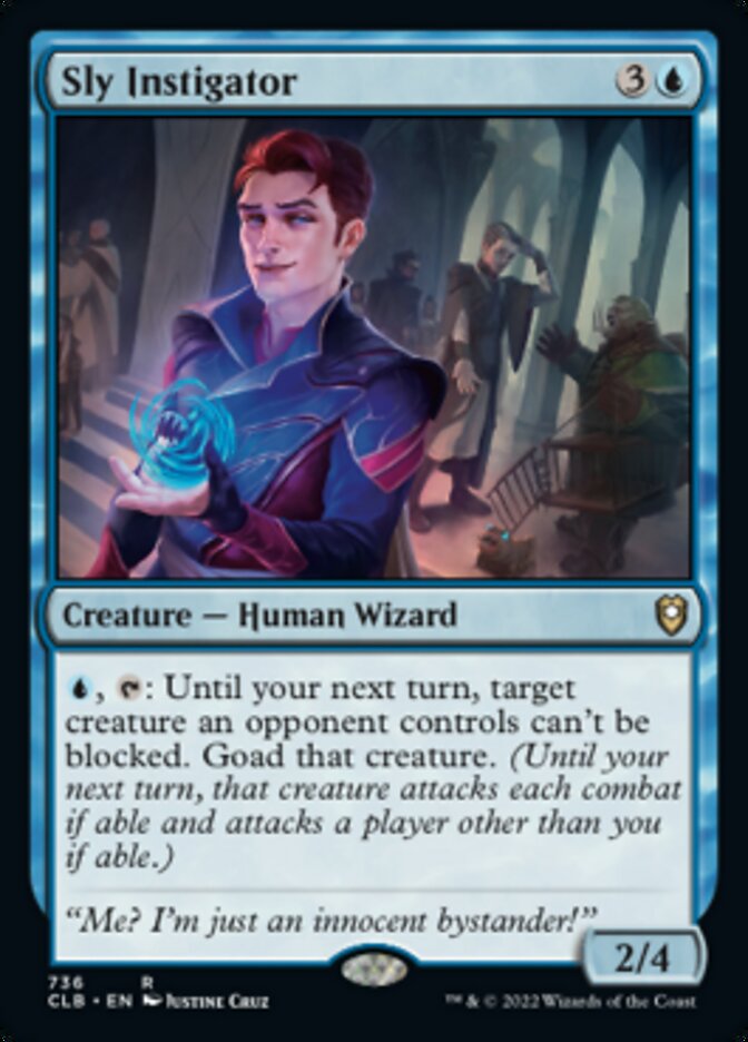 Sly Instigator [Commander Legends: Battle for Baldur's Gate] | Webway Games