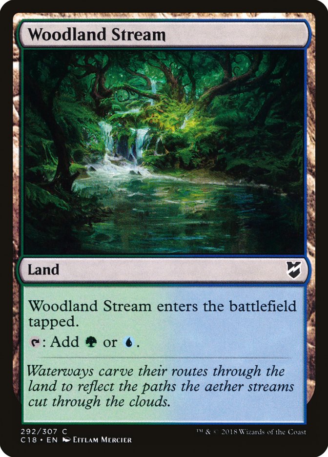 Woodland Stream [Commander 2018] | Webway Games
