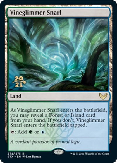 Vineglimmer Snarl [Strixhaven: School of Mages Prerelease Promos] | Webway Games