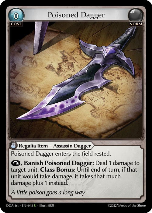 Poisoned Dagger (048) [Dawn of Ashes: 1st Edition] | Webway Games