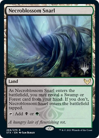 Necroblossom Snarl (Promo Pack) [Strixhaven: School of Mages Promos] | Webway Games