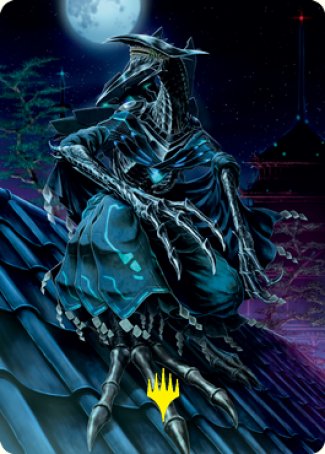 Jin-Gitaxias, Progress Tyrant Art Card (Gold-Stamped Signature) [Kamigawa: Neon Dynasty Art Series] | Webway Games