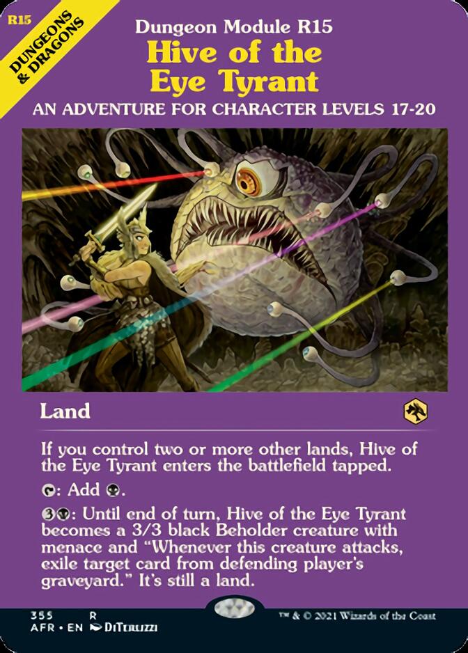 Hive of the Eye Tyrant (Dungeon Module) [Dungeons & Dragons: Adventures in the Forgotten Realms] | Webway Games