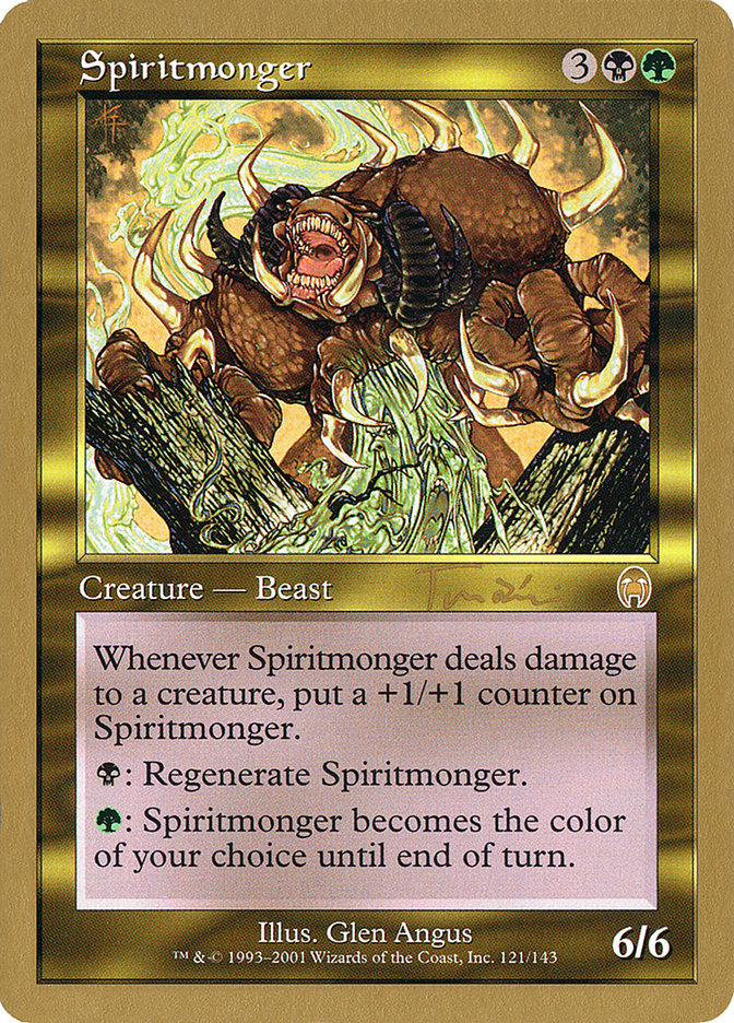 Spiritmonger (Jan Tomcani) [World Championship Decks 2001] | Webway Games