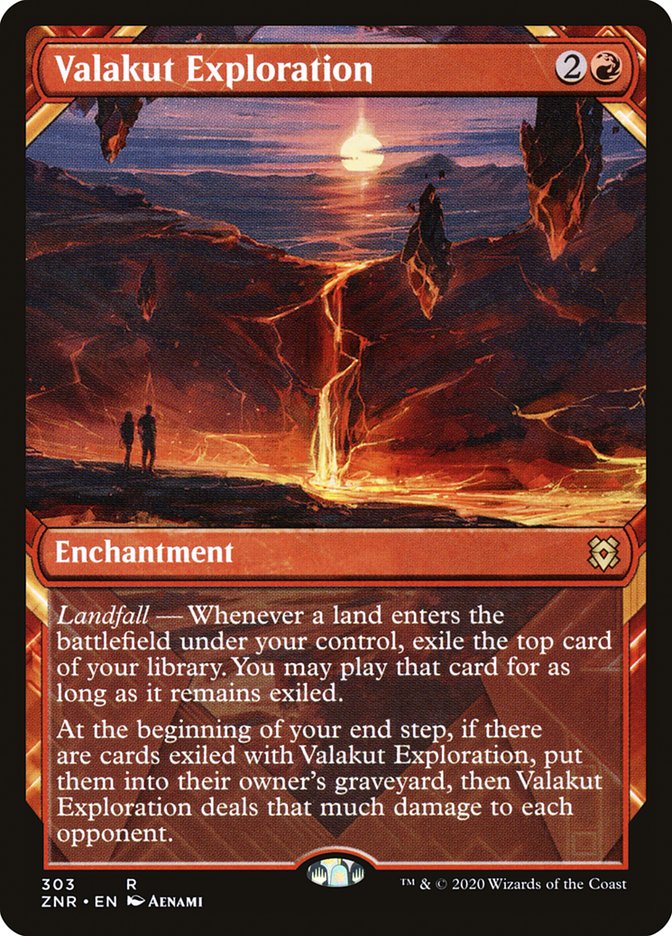 Valakut Exploration (Showcase) [Zendikar Rising] | Webway Games