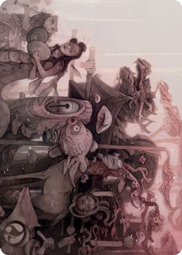 March of Burgeoning Life Art Card [Kamigawa: Neon Dynasty Art Series] | Webway Games