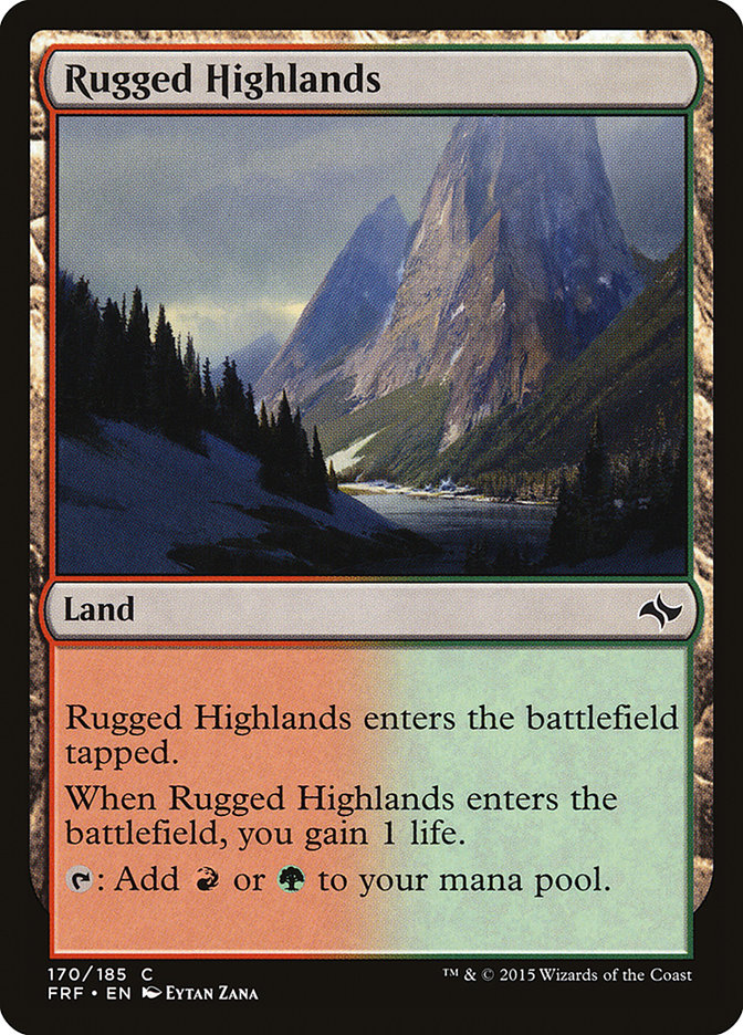Rugged Highlands [Fate Reforged] | Webway Games