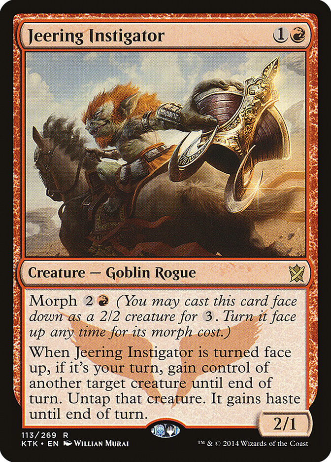 Jeering Instigator [Khans of Tarkir] | Webway Games