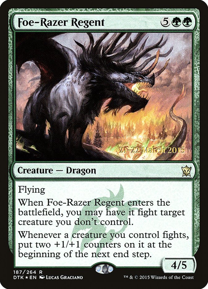 Foe-Razer Regent  (Prerelease) [Dragons of Tarkir Prerelease Promos] | Webway Games