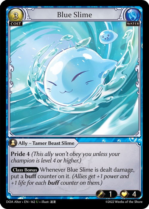 Blue Slime (162) [Dawn of Ashes: Alter Edition] | Webway Games