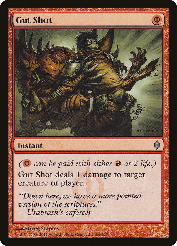 Gut Shot [New Phyrexia] | Webway Games