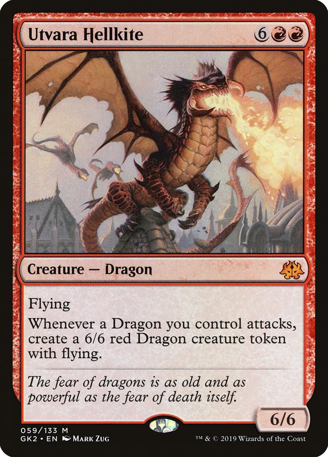 Utvara Hellkite [Ravnica Allegiance Guild Kit] | Webway Games