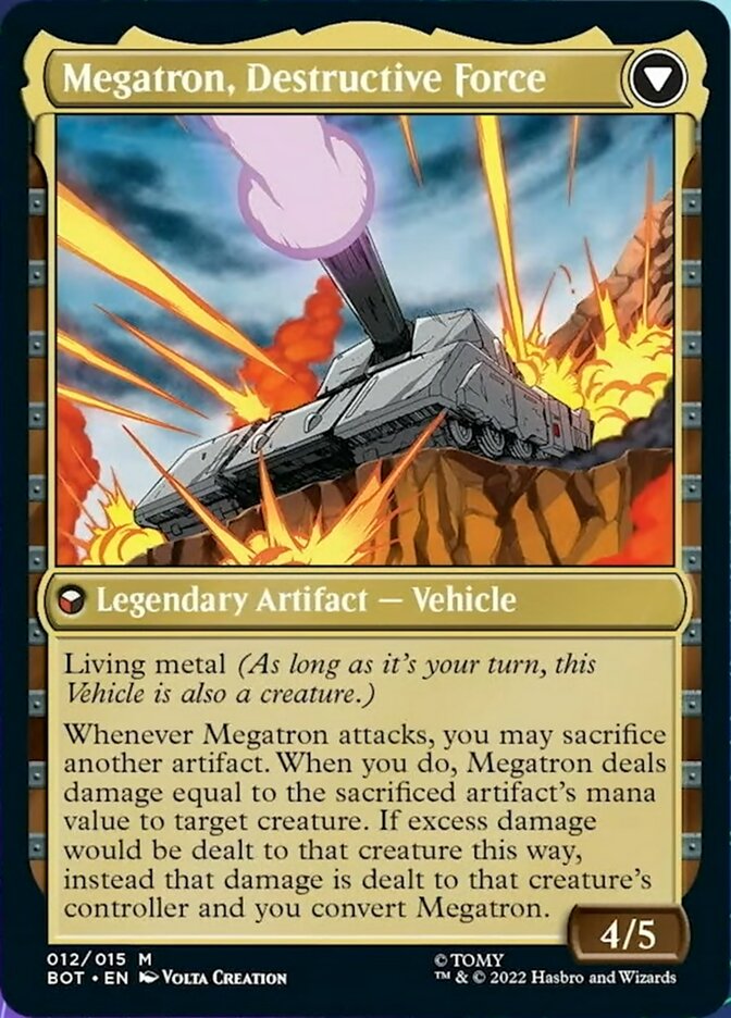 Megatron, Tyrant // Megatron, Destructive Force [Universes Beyond: Transformers] | Webway Games