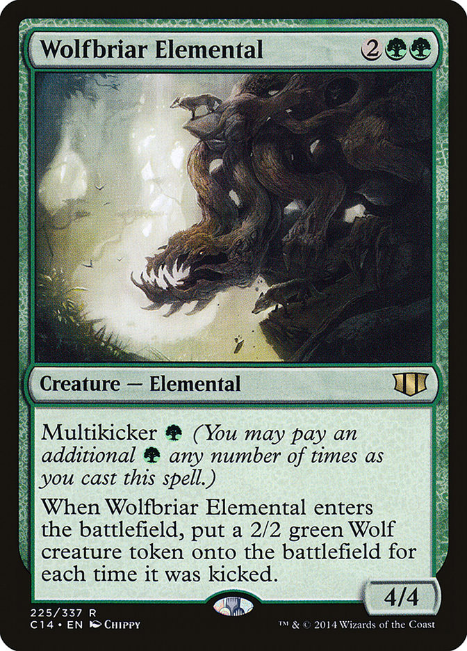 Wolfbriar Elemental [Commander 2014] | Webway Games