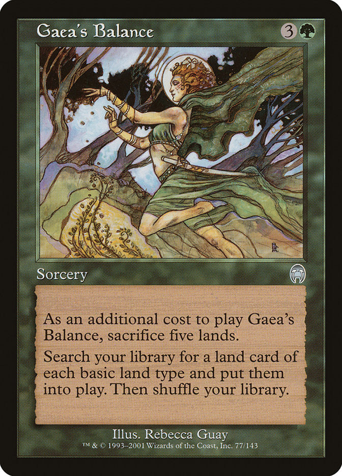 Gaea's Balance [Apocalypse] | Webway Games