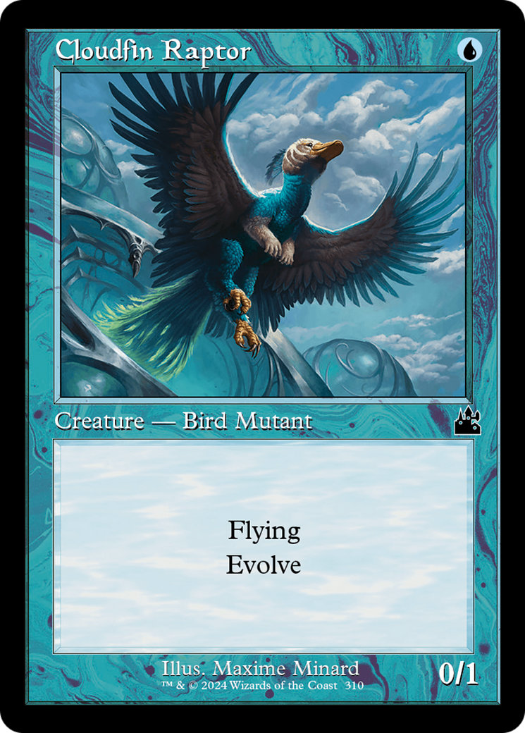 Cloudfin Raptor (Retro Frame) [Ravnica Remastered] | Webway Games