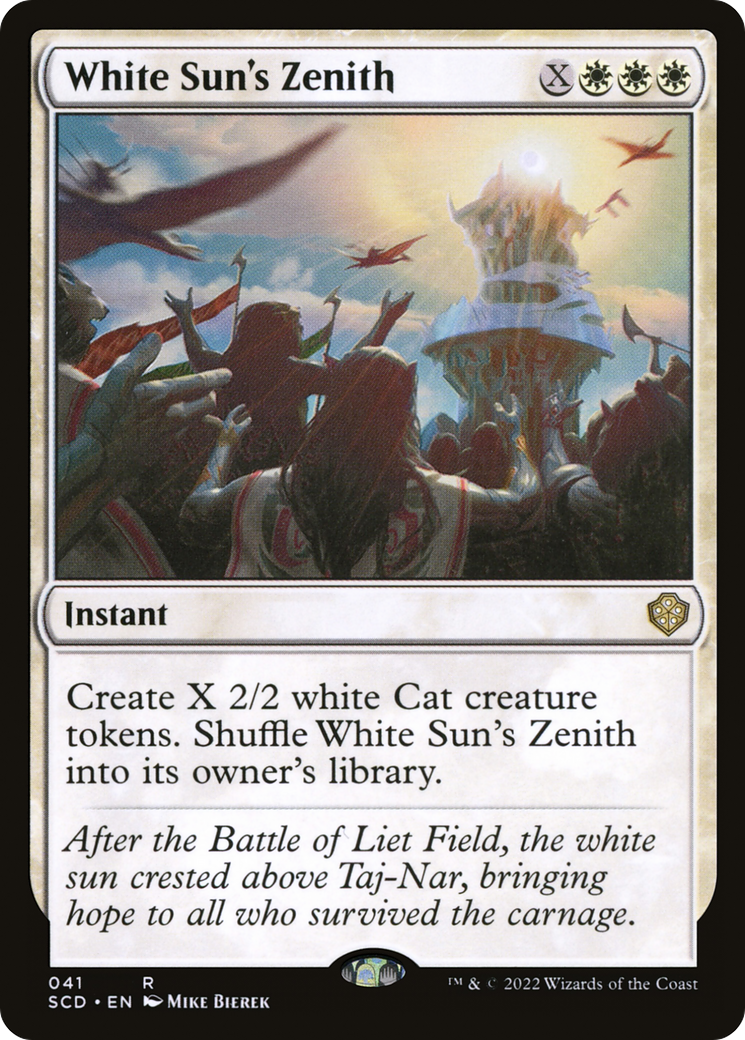 White Sun's Zenith [Starter Commander Decks] | Webway Games