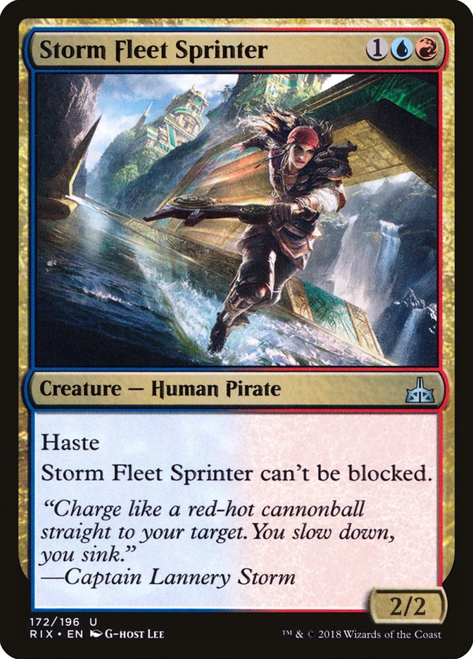 Storm Fleet Sprinter [Rivals of Ixalan] | Webway Games