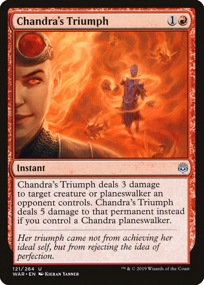 Chandra's Triumph [War of the Spark] | Webway Games