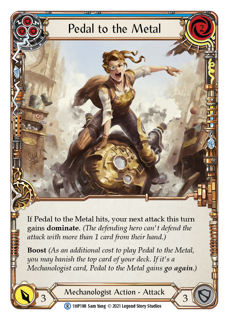 Pedal to the Metal (Blue) [1HP198] | Webway Games