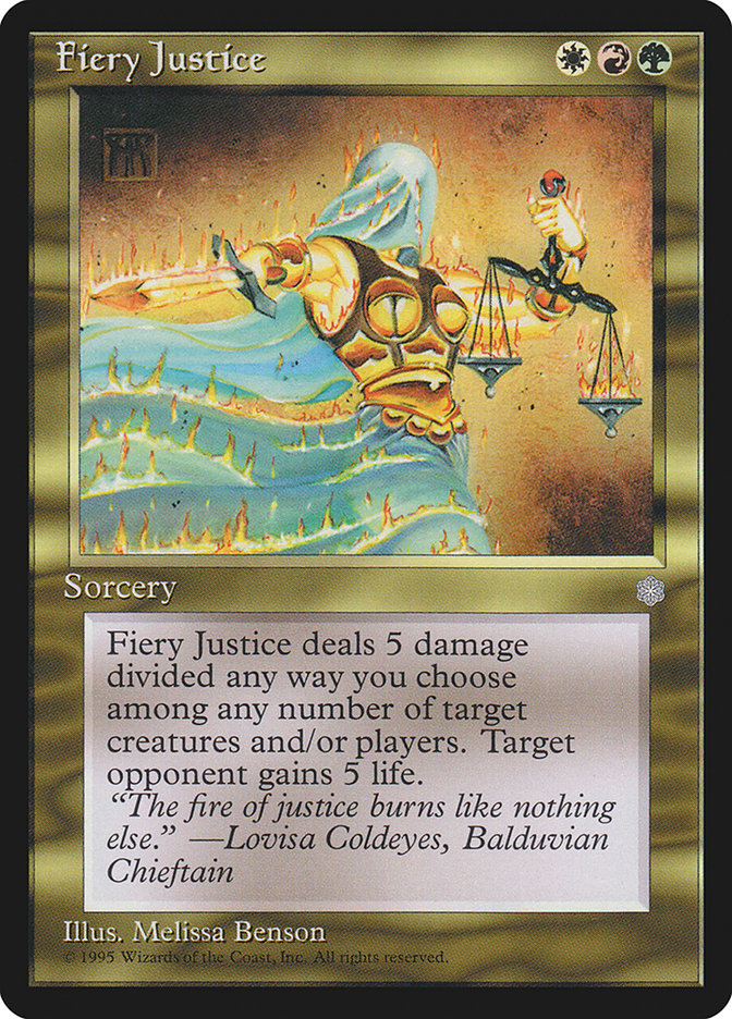 Fiery Justice [Ice Age] | Webway Games