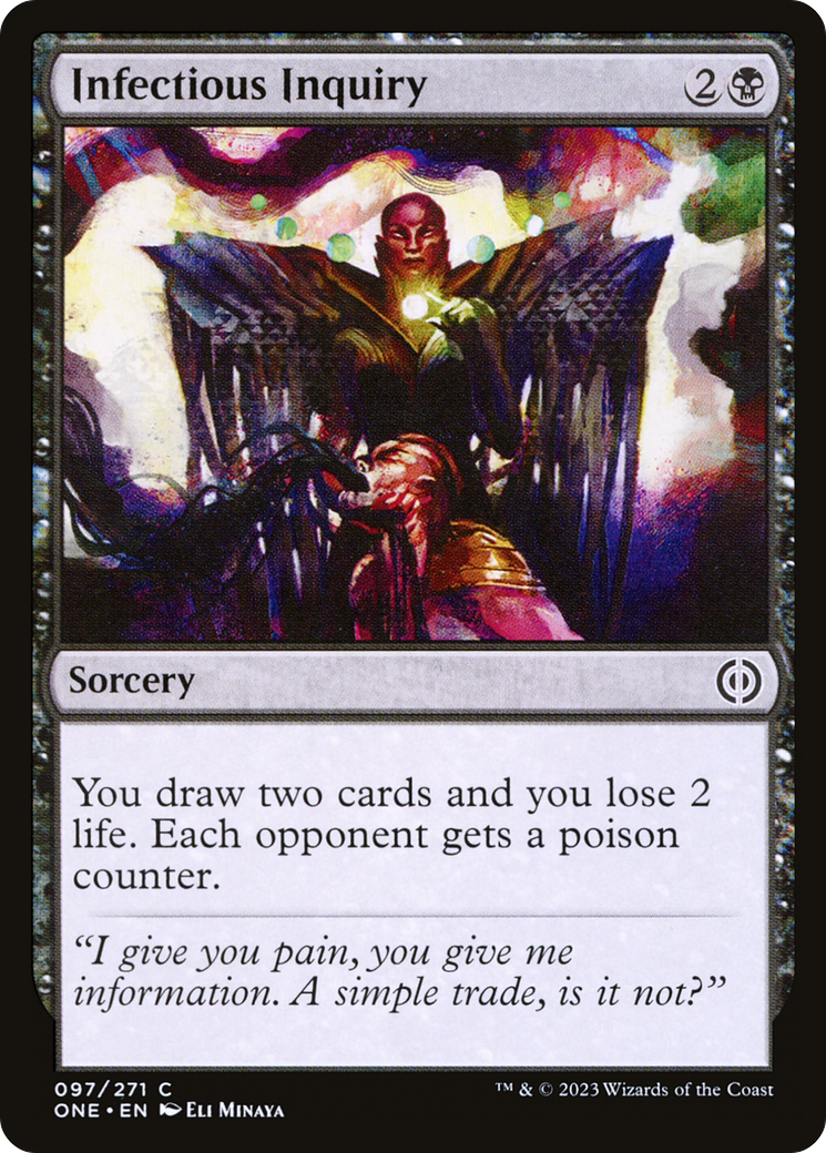 Infectious Inquiry [Phyrexia: All Will Be One] | Webway Games