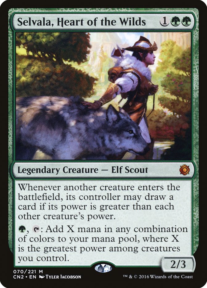 Selvala, Heart of the Wilds [Conspiracy: Take the Crown] | Webway Games