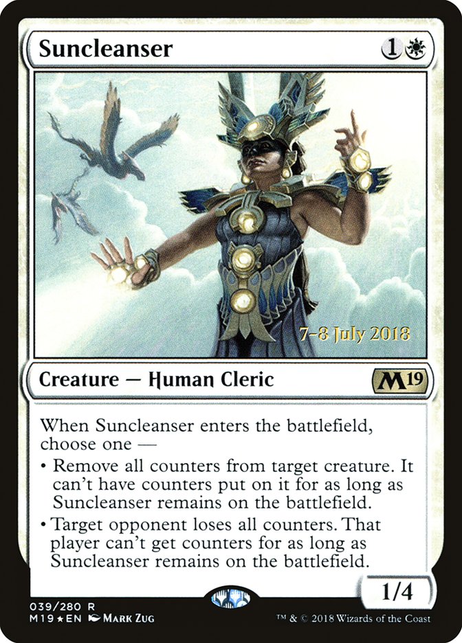 Suncleanser  (Prerelease) [Core Set 2019 Prerelease Promos] | Webway Games