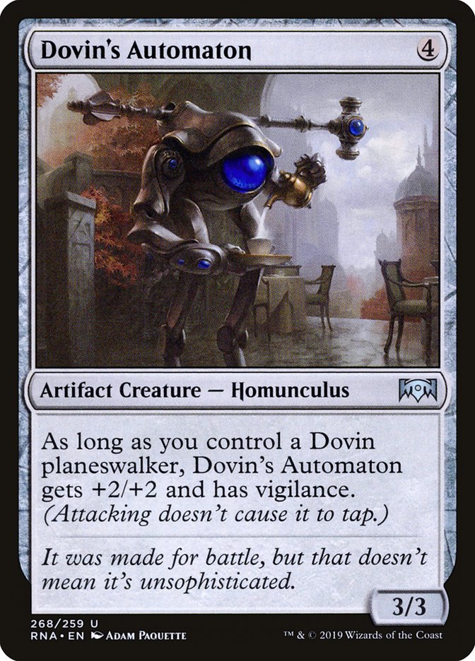 Dovin's Automaton [Ravnica Allegiance] | Webway Games