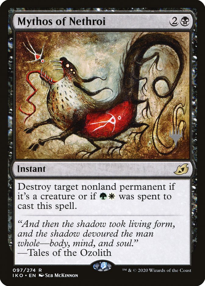 Mythos of Nethroi (Promo Pack) [Ikoria: Lair of Behemoths Promos] | Webway Games