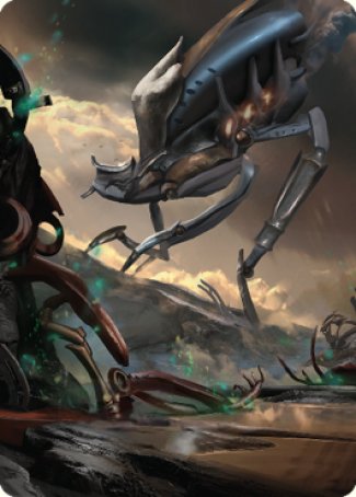 Swamp (2) Art Card [The Brothers' War Art Series] | Webway Games