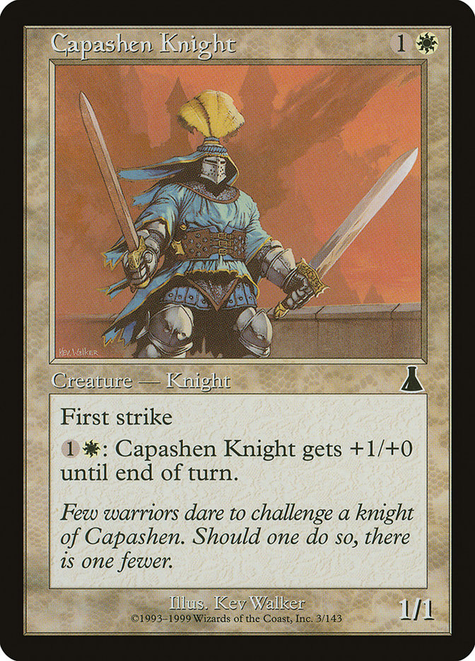 Capashen Knight [Urza's Destiny] | Webway Games
