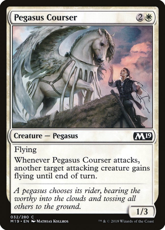 Pegasus Courser [Core Set 2019] | Webway Games