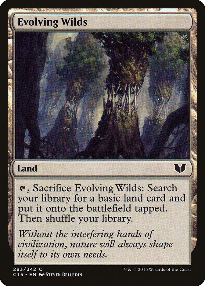 Evolving Wilds [Commander 2015] | Webway Games