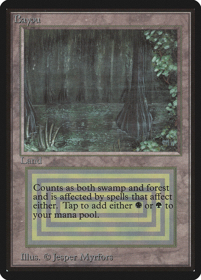 Bayou [Limited Edition Beta] | Webway Games