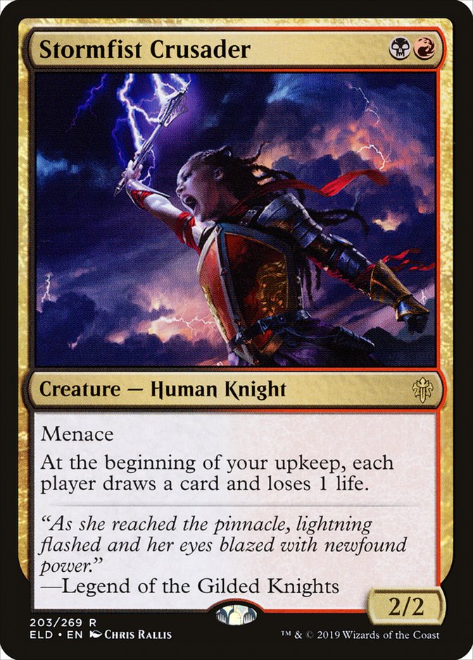Stormfist Crusader [Throne of Eldraine] | Webway Games
