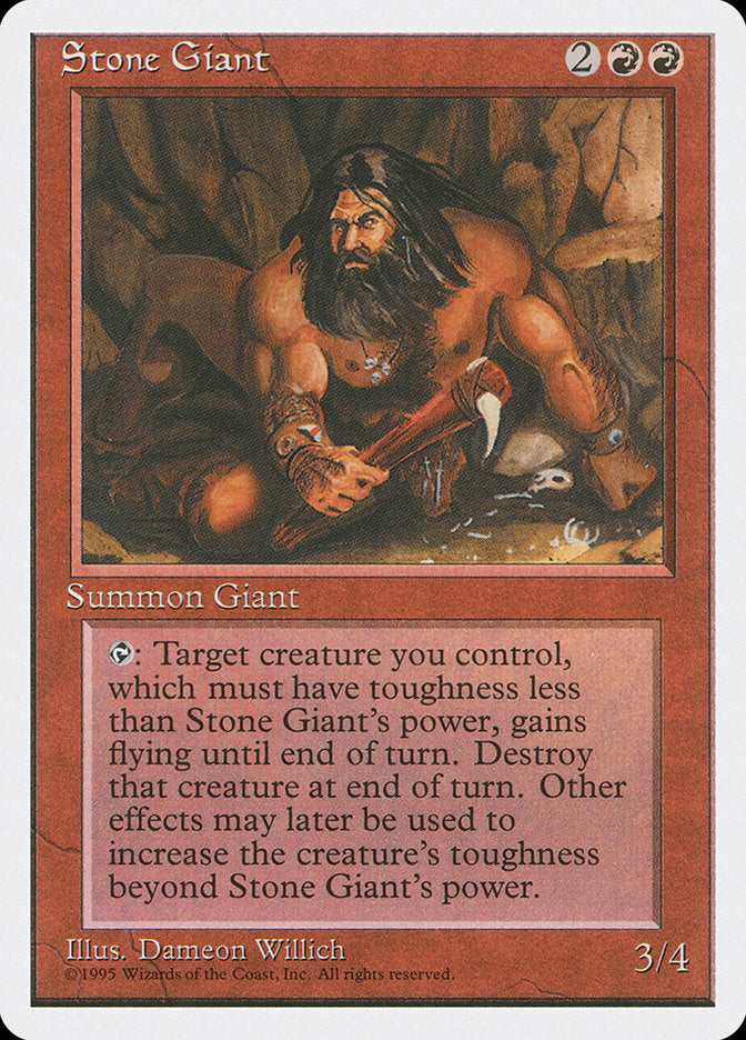 Stone Giant [Fourth Edition] | Webway Games