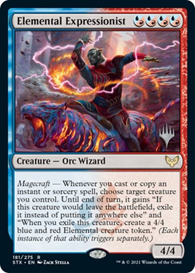 Elemental Expressionist (Promo Pack) [Strixhaven: School of Mages Promos] | Webway Games