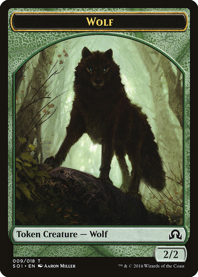 Wolf [Shadows over Innistrad Tokens] | Webway Games