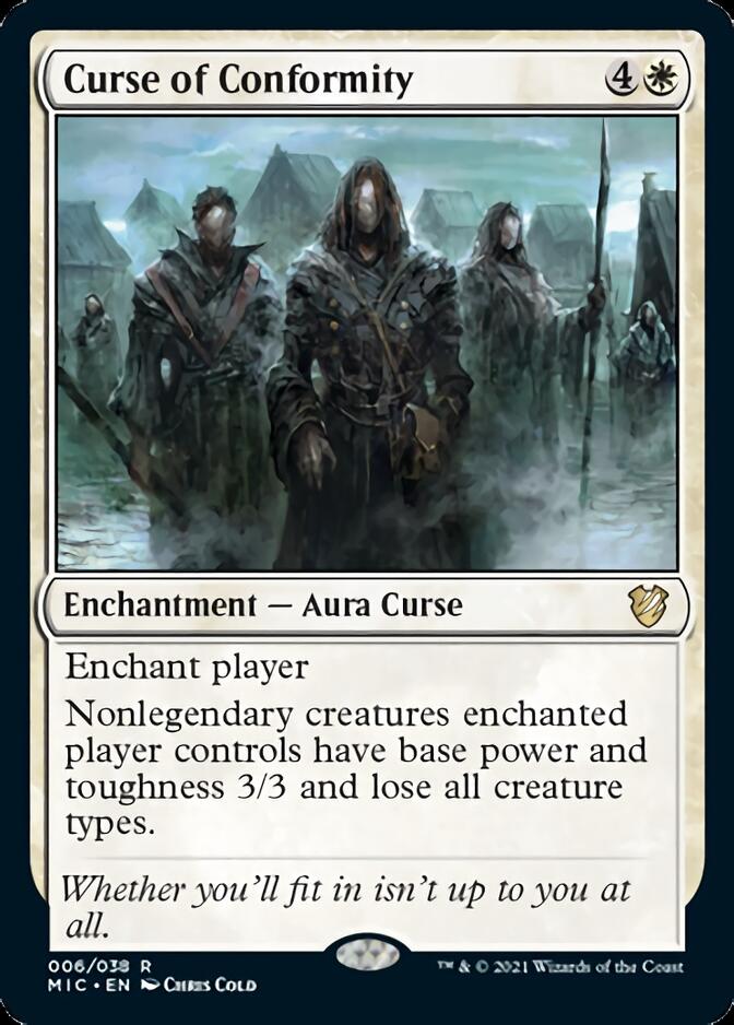 Curse of Conformity [Innistrad: Midnight Hunt Commander] | Webway Games