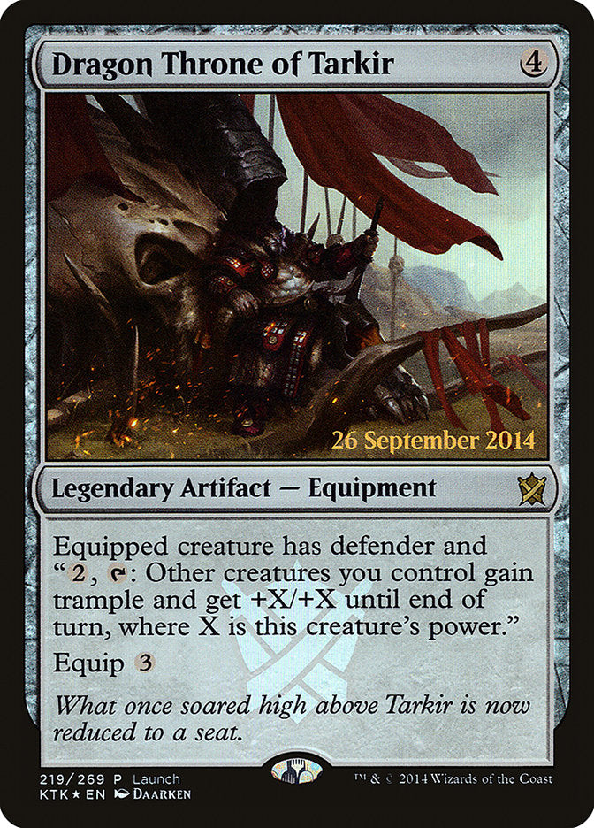 Dragon Throne of Tarkir (Launch) [Khans of Tarkir Prerelease Promos] | Webway Games