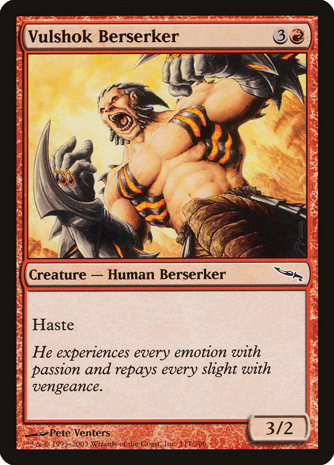 Vulshok Berserker [Mirrodin] | Webway Games