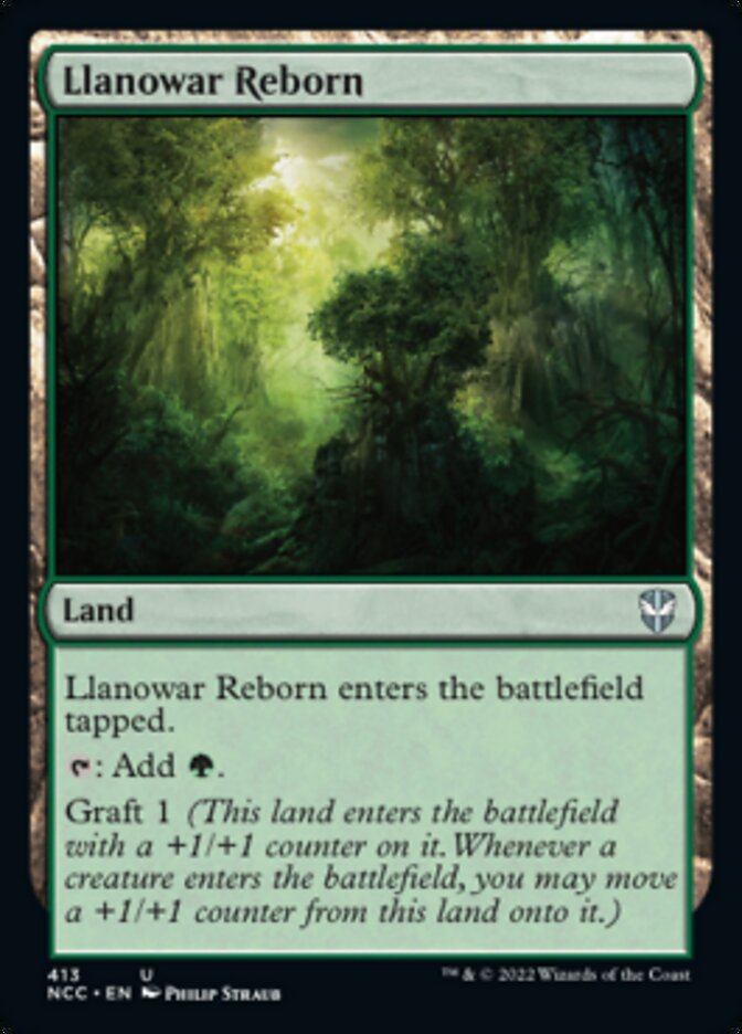 Llanowar Reborn [Streets of New Capenna Commander] | Webway Games