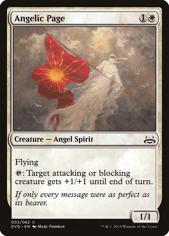 Angelic Page (Divine vs. Demonic) [Duel Decks Anthology] | Webway Games